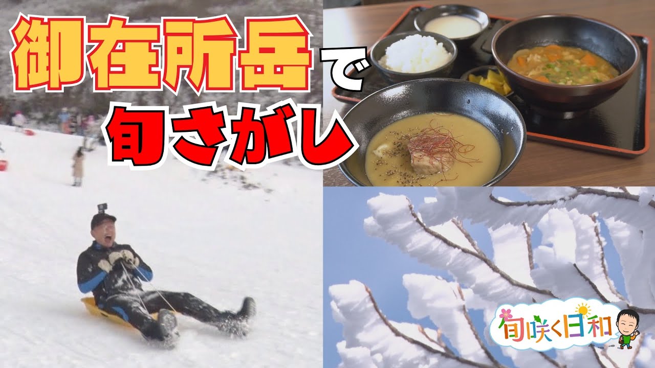 【旬咲く日和】冬の御在所で旬さがし　樹氷ウォッチングと冬限定「白いカレーうどん」