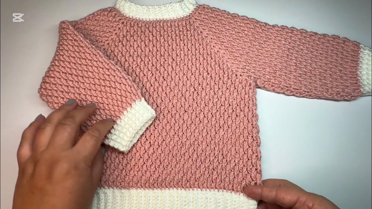 Pulover Croșetat Pentru Bebeluși (6&ndash;9) luni🧶