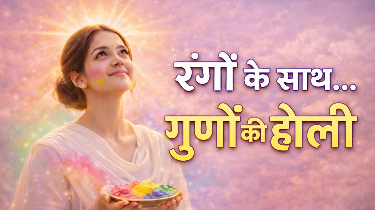 Ruhani Holi 2026 🌈 | Saat Gunon Ki Holi | Spiritual Holi Song | Divine Holi Meditation Song