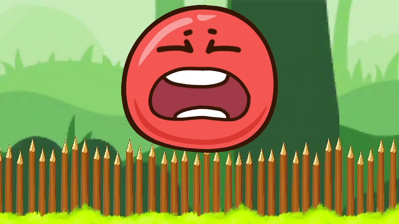 Новый КРАСНЫЙ ШАР Приключения. 26-32 УРОВНИ. Мультик ИГРА Red Ball Adventure