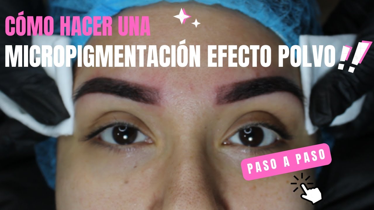 Cómo hacer unas cejas efecto polvo paso a paso