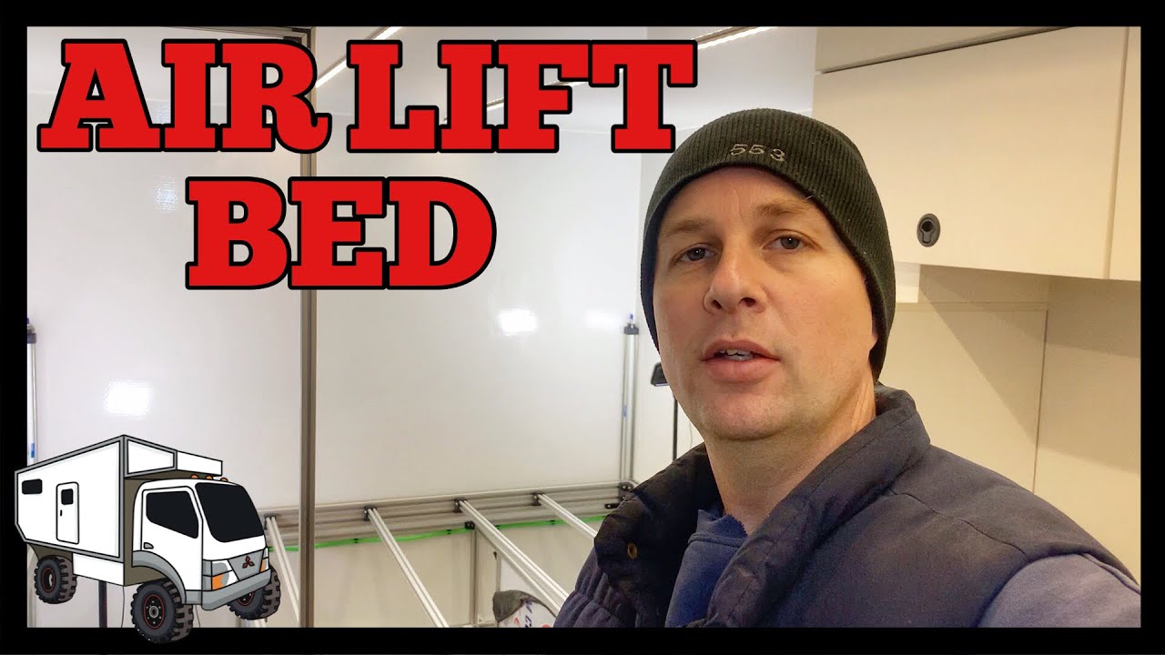 Starting the DIY Bed Lift | Fuso Overland camper build.