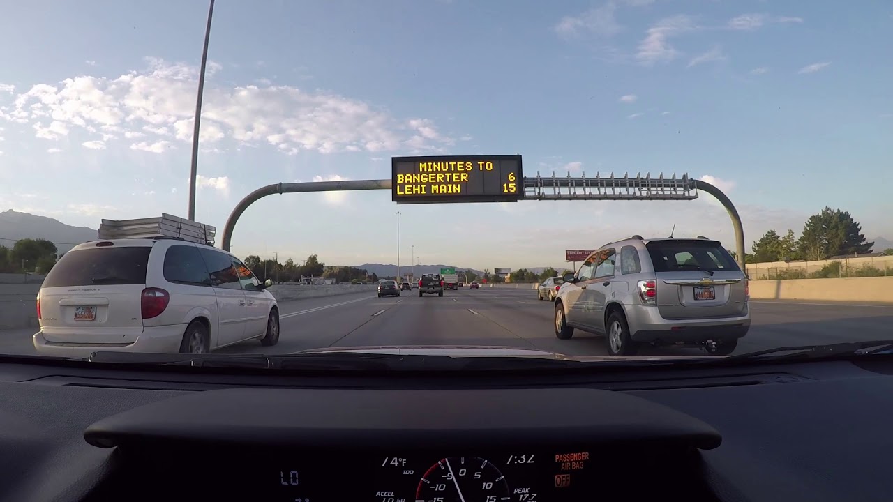 (I-15 south) Salt Lake, UT to Las Vegas, NV. (Complete Trip in Real Time)