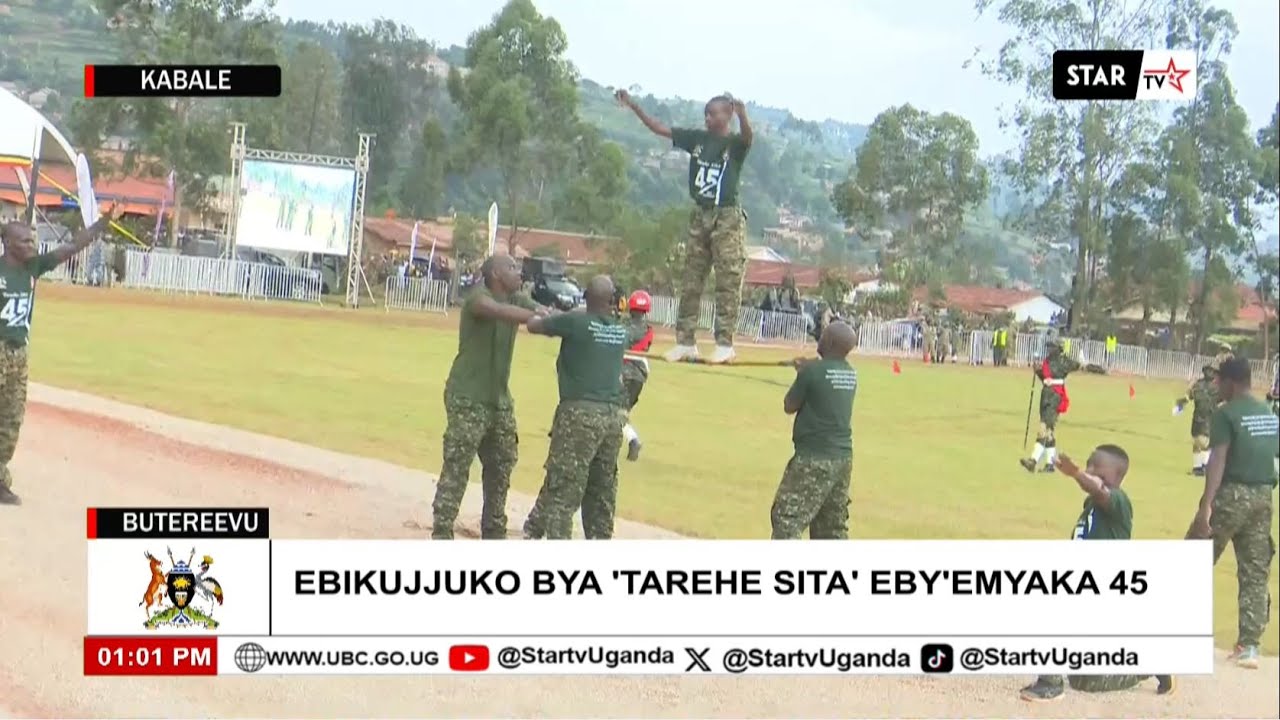 TAREHE SITA: 'UPDF' Eyoresezza Obukodyo Obupya Mu Maaso ga Pulezidenti Museveni.