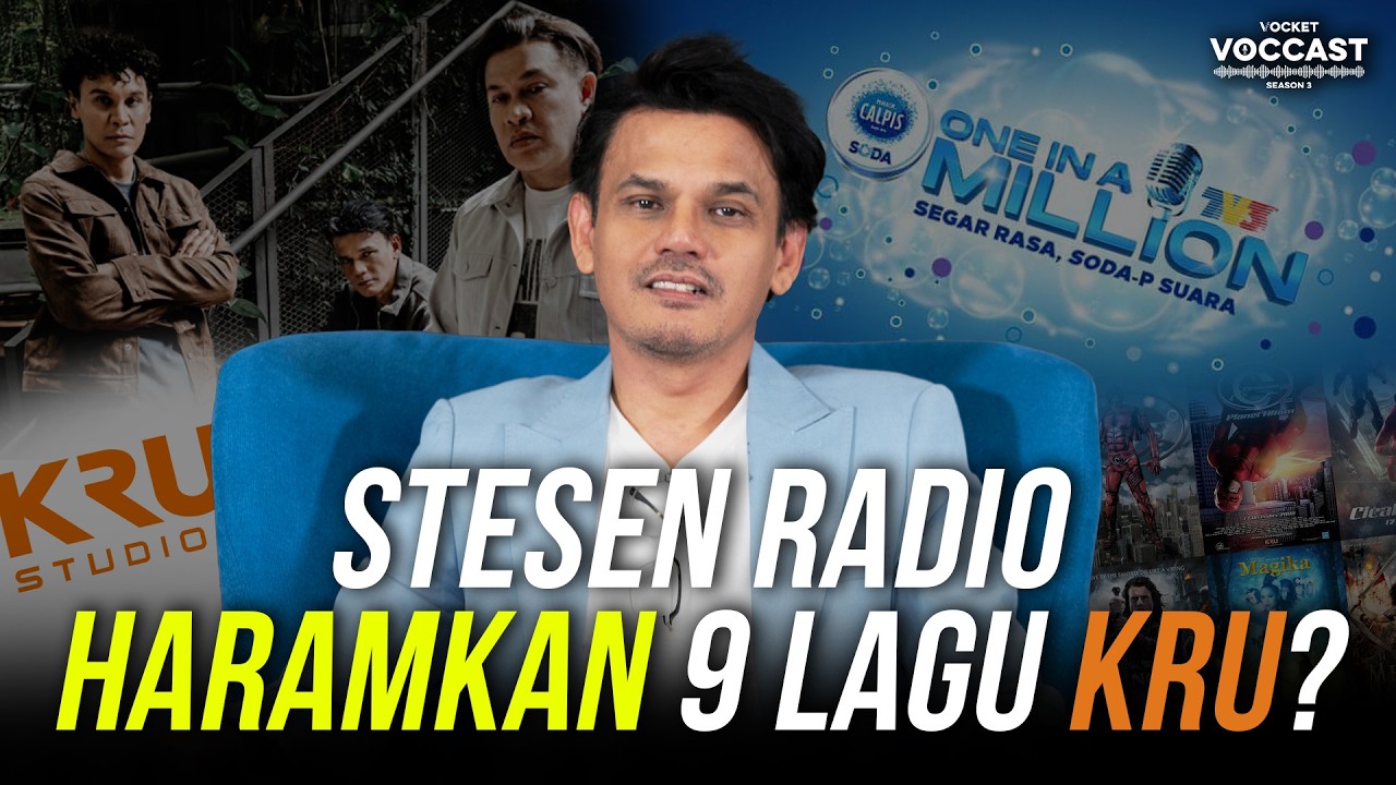 VOCCAST S3 EP18 | Melampau! Dah Buat Album, Radio Pula Banned Lagu KRU