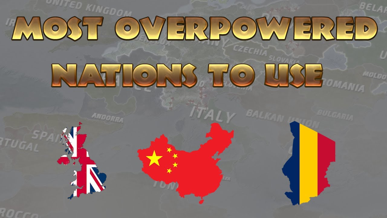 TOP 5 MOST OVERPOWERED NATIONS in Supremacy WW3!
