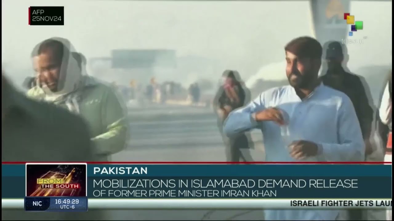 Pakistan: Mobilizations in Islamabad demand release of former prime minister Imran Khan
