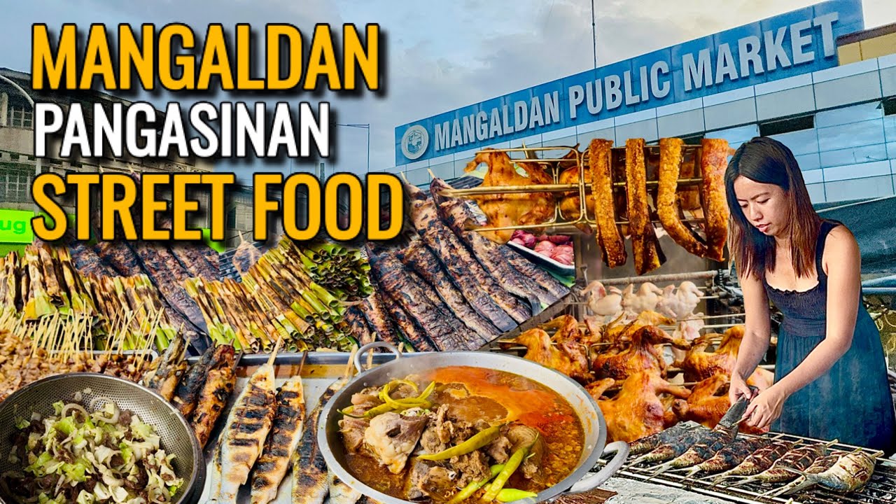 PHILIPPINES STREET FOOD TOUR IN MANGALDAN PANGASINAN | Jaw-Dropping Food Scene in Pangasinan!