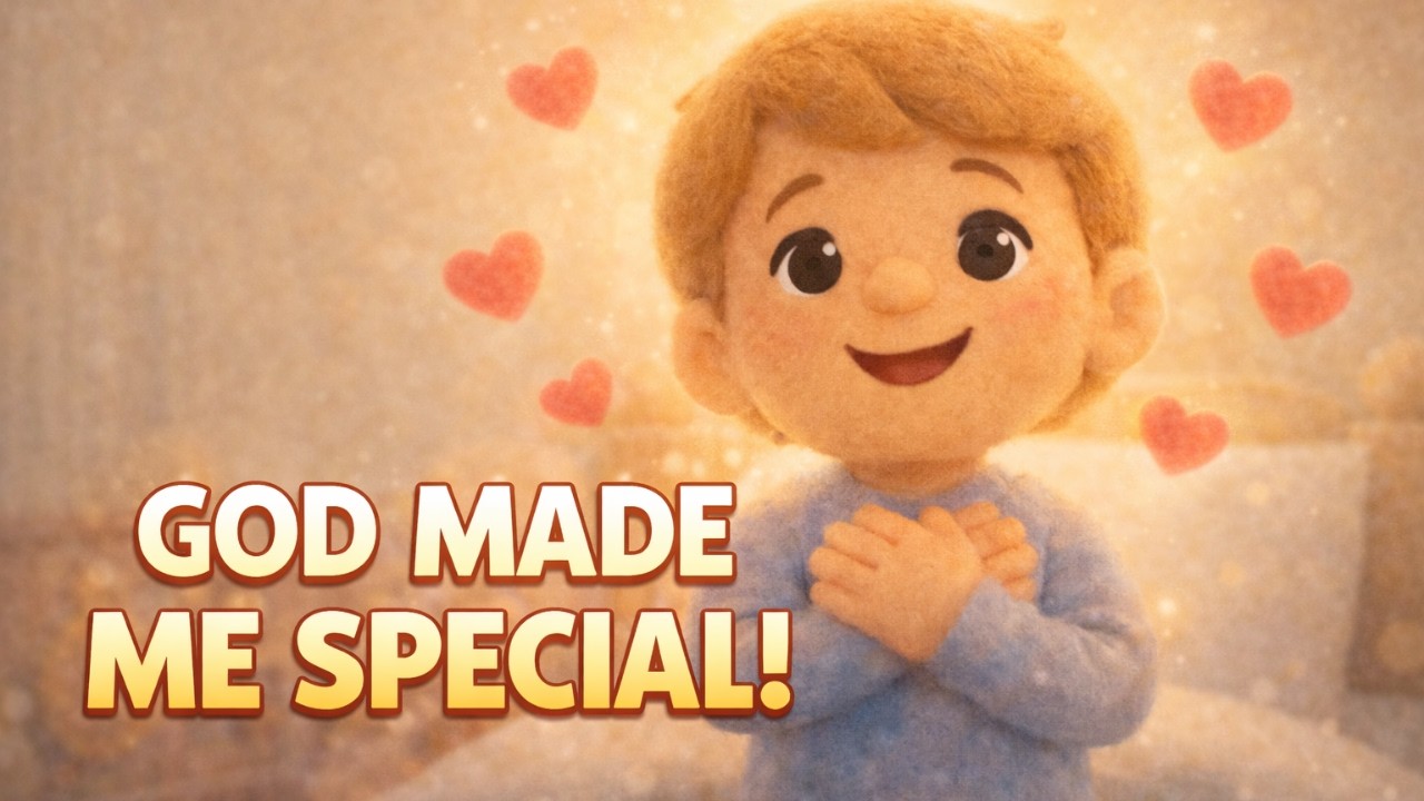 You Made Me Special ❤️ Psalm 139 Kids Song | God Made Me Wonderful | Christian Song for Children