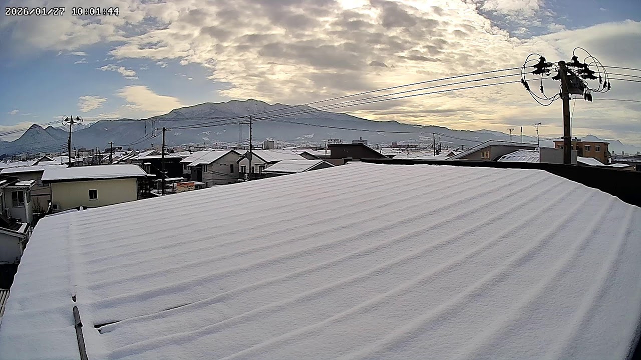 山形県山形市篭田ライブカメラ Yamagata Yamagatashi Live camera.world.cam