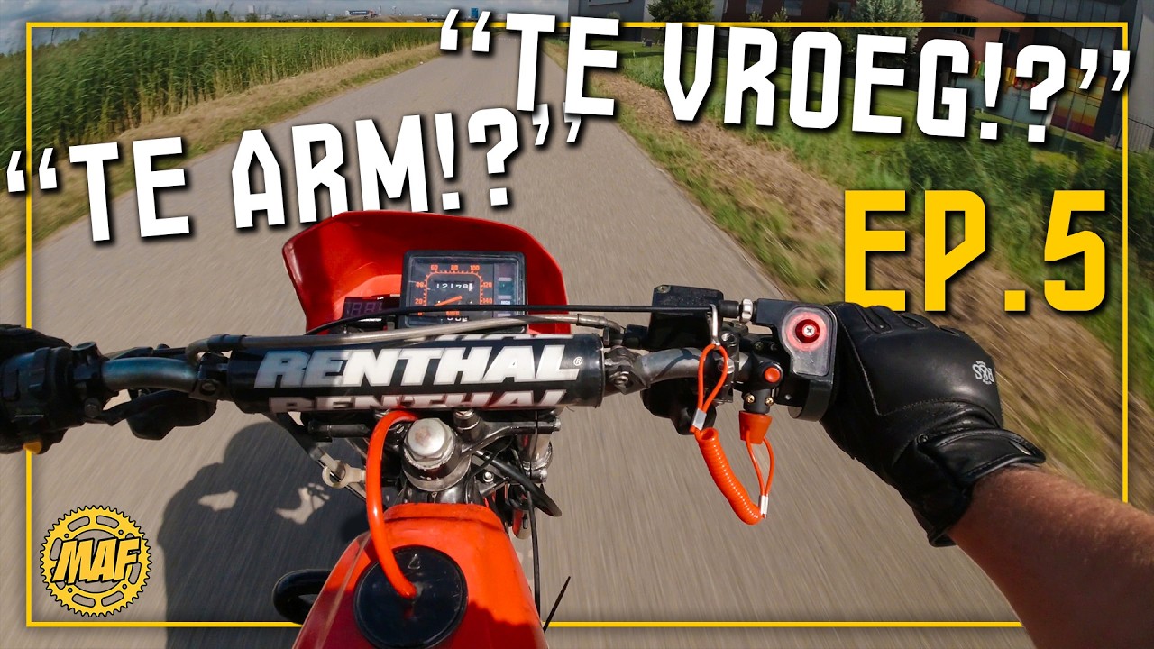 Sloop ik mijn Honda MT5 tijdens deze testrit? (80cc AM6 swap)