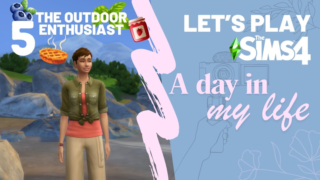 Outdoor Enthusiast - Forest Scout | #5: Eat 10 Plants | Let's Play | Simsvlog