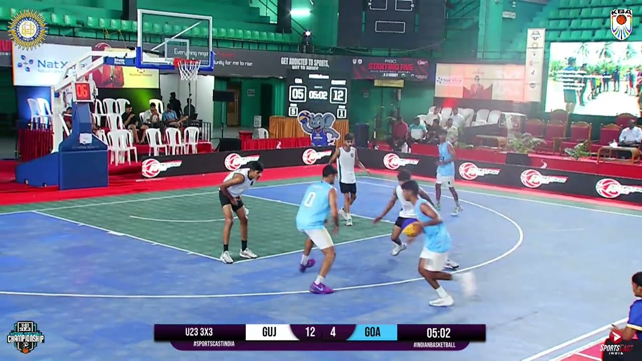 GUJARAT VS GOA HIGHLIGHTS | MEN U23 | 3X3 | NATIONAL BASKETBALL CHAMPIONSHIP
