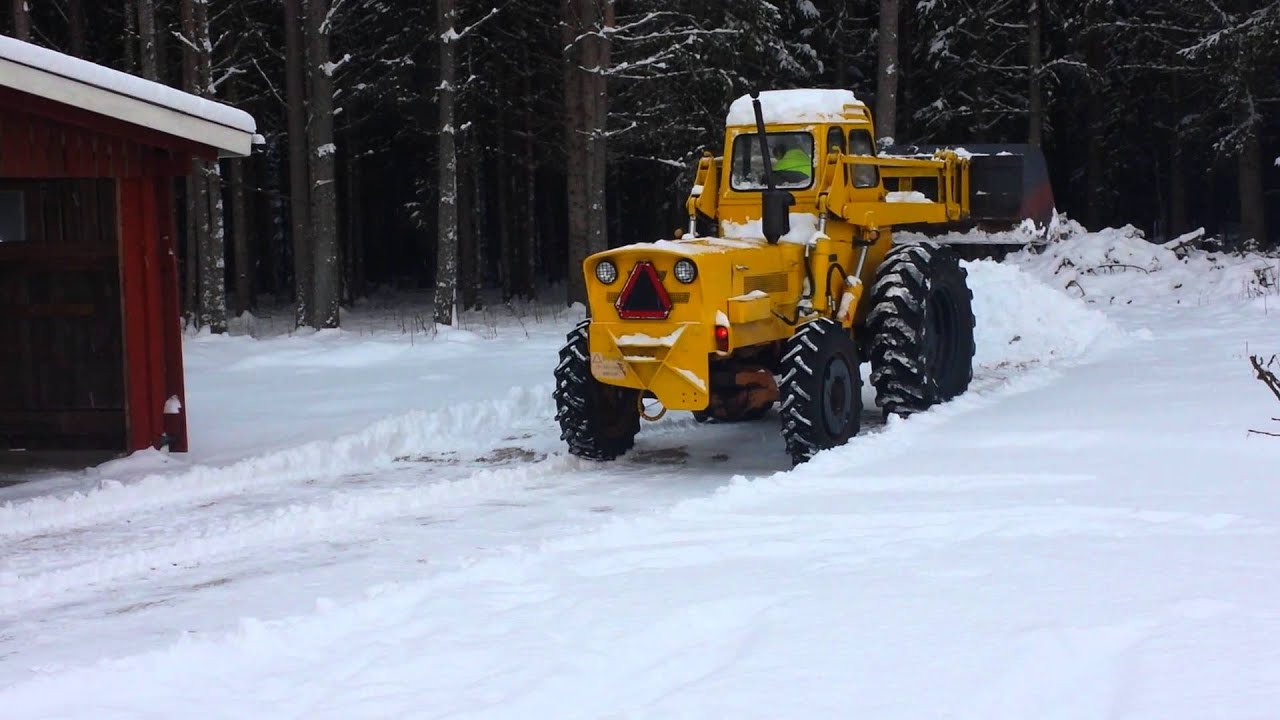 Baklastare Gigantic plogar snö