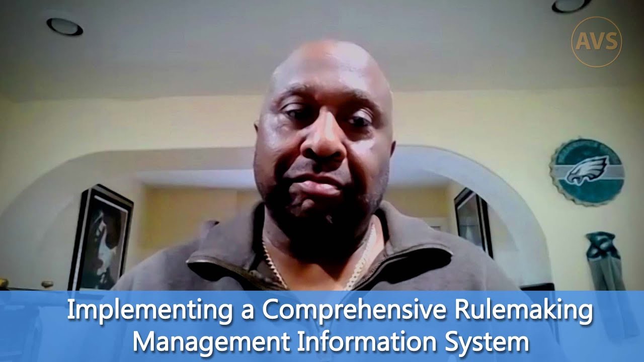 Implementing a Comprehensive Rulemaking Management Information System
