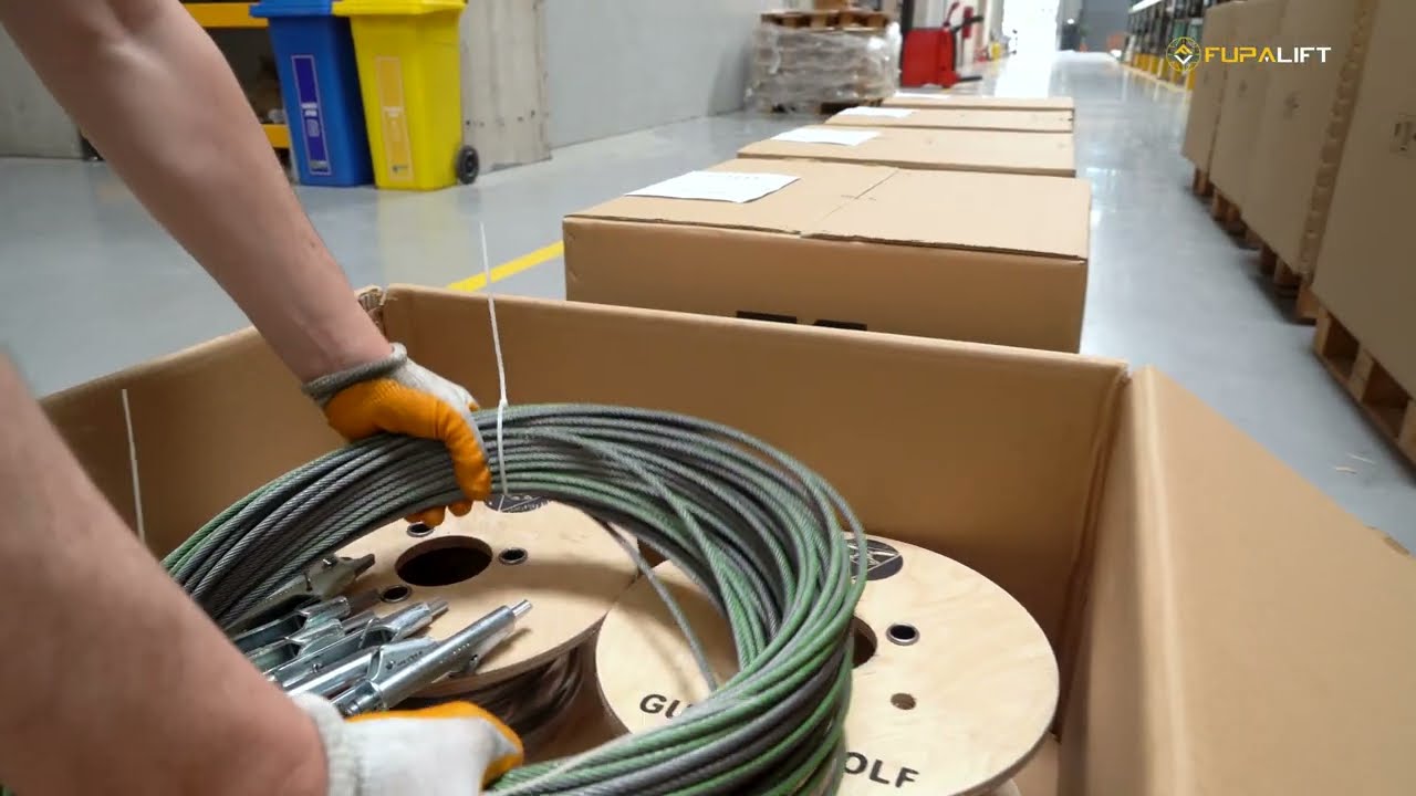 Fupa Lift - Gustav Wolf Rope Cut-to-Length Supply Service for Elevator Projects
