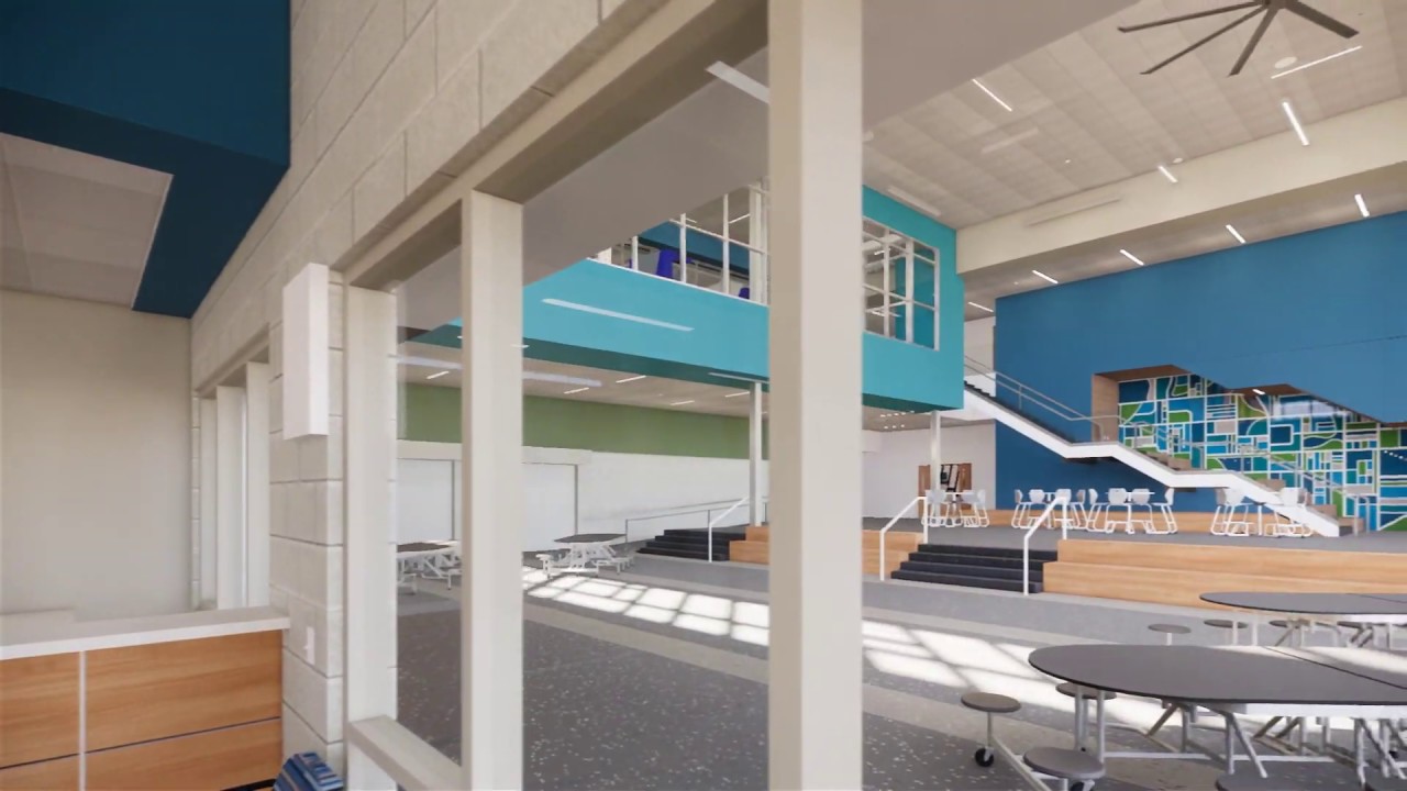 Evansville Middle School Video Rendering