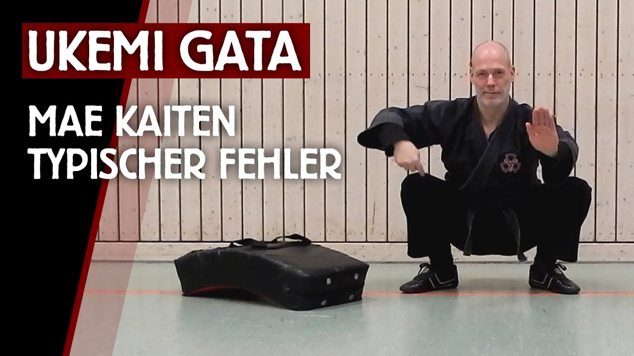 Einklappendes Knie bei Vorwärtsrolle verhindern - MAE KAITEN RYOTE lernen | Fallschule aus Ninjutsu
