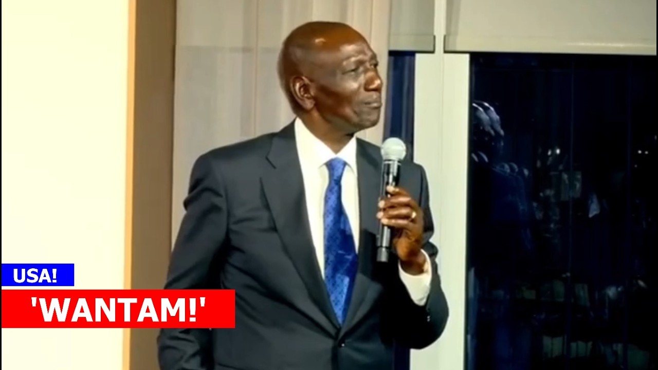 'WANTAM!' Kenyans in America shout Wantam after Ruto called Gachagua and Sifuna 'fools' in America!🔥