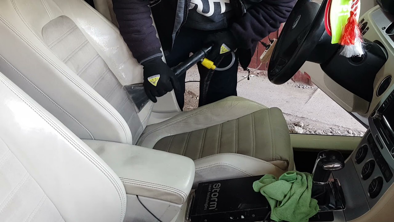 VOLKSWAGEN PASSAT| Curatare INTERIOR prin sistemul de INJECTIE-EXTRACTIE | Intretinere piele
