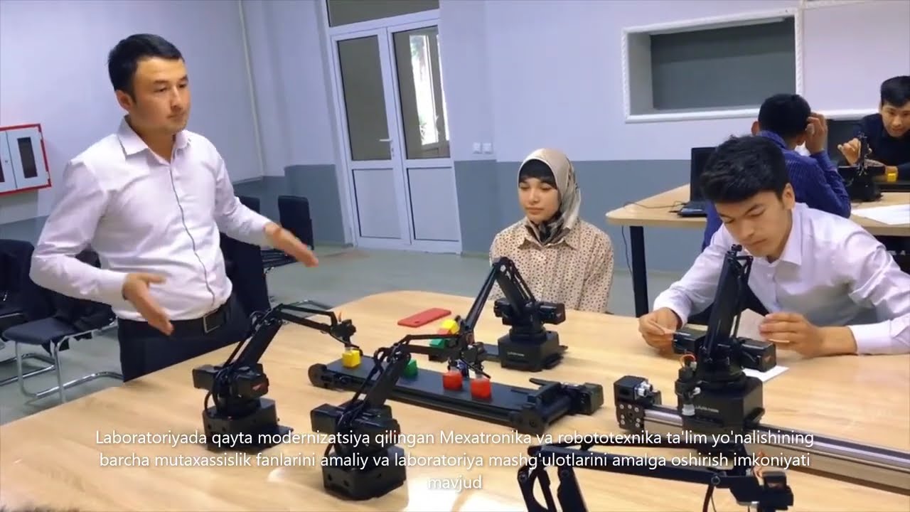 Andijon mashinasozlik instituti mexatronika va robototexnika innovatsion laboratoriyasi