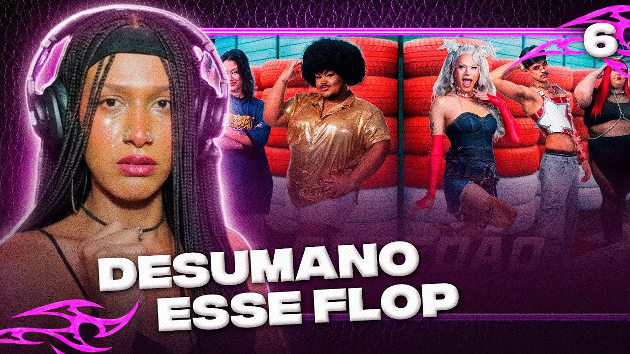 REACT Corrida Das Blogueiras 7 EP6: O FLOP MAIS TRISTE DA TEMPORADA