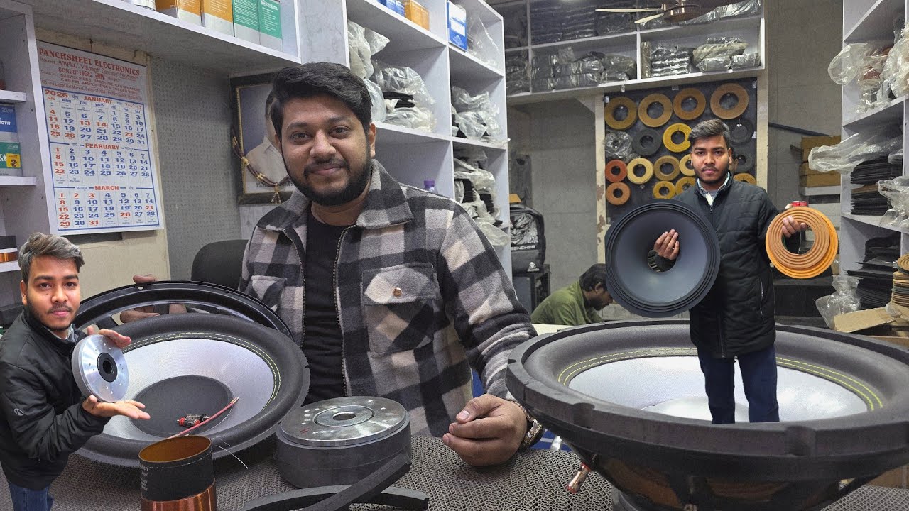 dj Speaker SpareParts Wholesale Shop Delhi || Speaker Parts Dj Speaker || Dj Setup