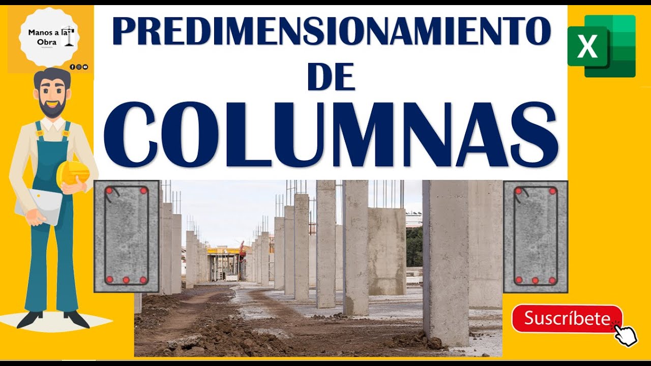 PREDIMENSIONAMIENTO DE COLUMNAS - PARTE 3 DE 3 - PLANTILLA Nº P-03