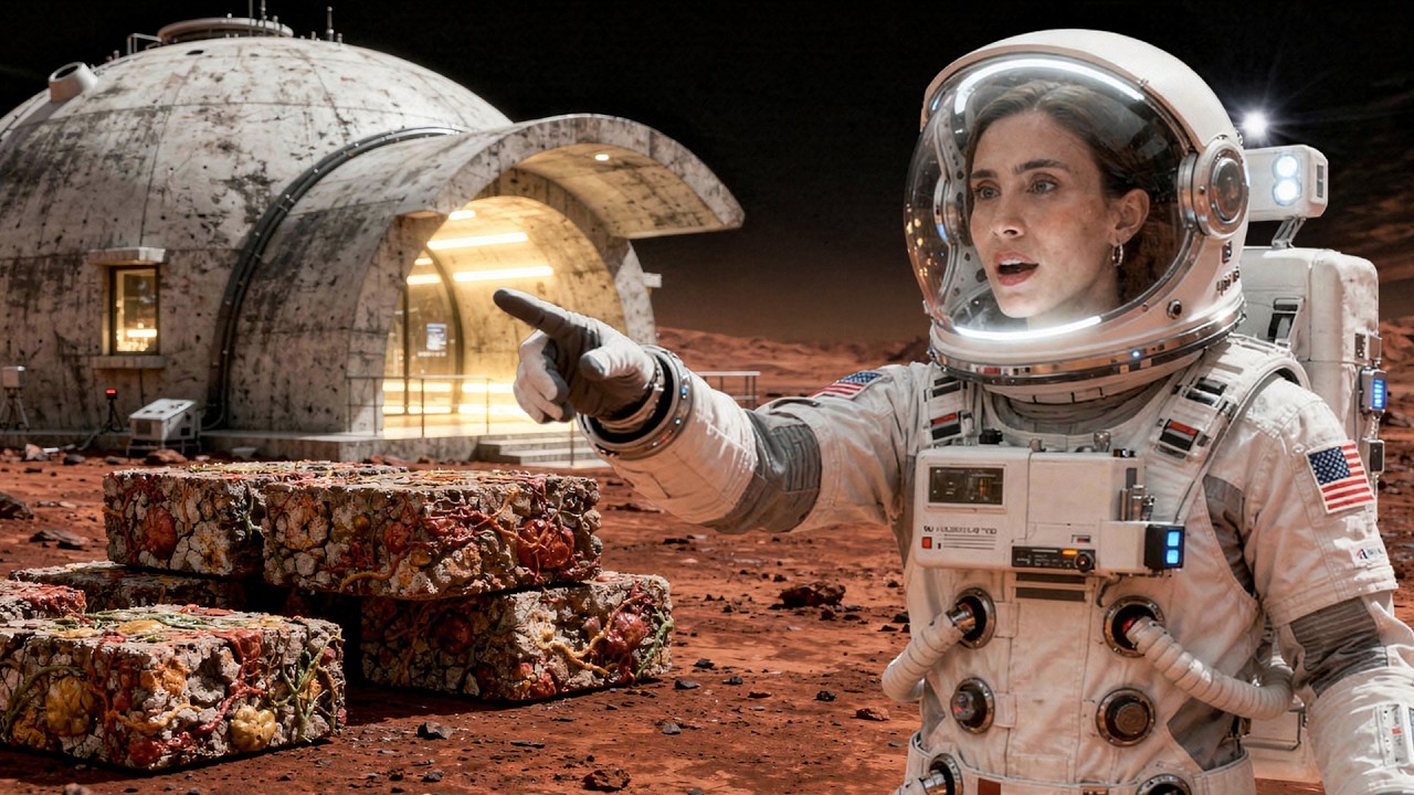 Mars'ta Bakteriden Ev Yapılacak! 🦠 Hacklenemeyen İnternet Geliyor!
