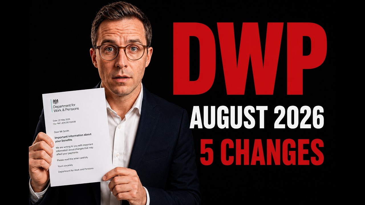 DWP Confirms 5 Changes in August 2026 &mdash; Every UK Pensioner Must Check This