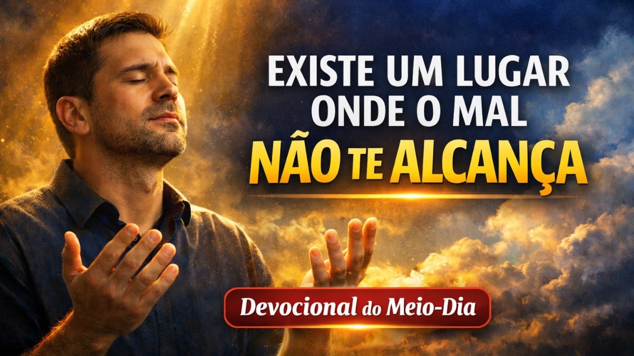 Existe Um LUGAR Onde o Mal Não Te ALCANÇA, 20  Fevereiro, Devocional do meio DIA, ORAÇÃO SALMOS 91