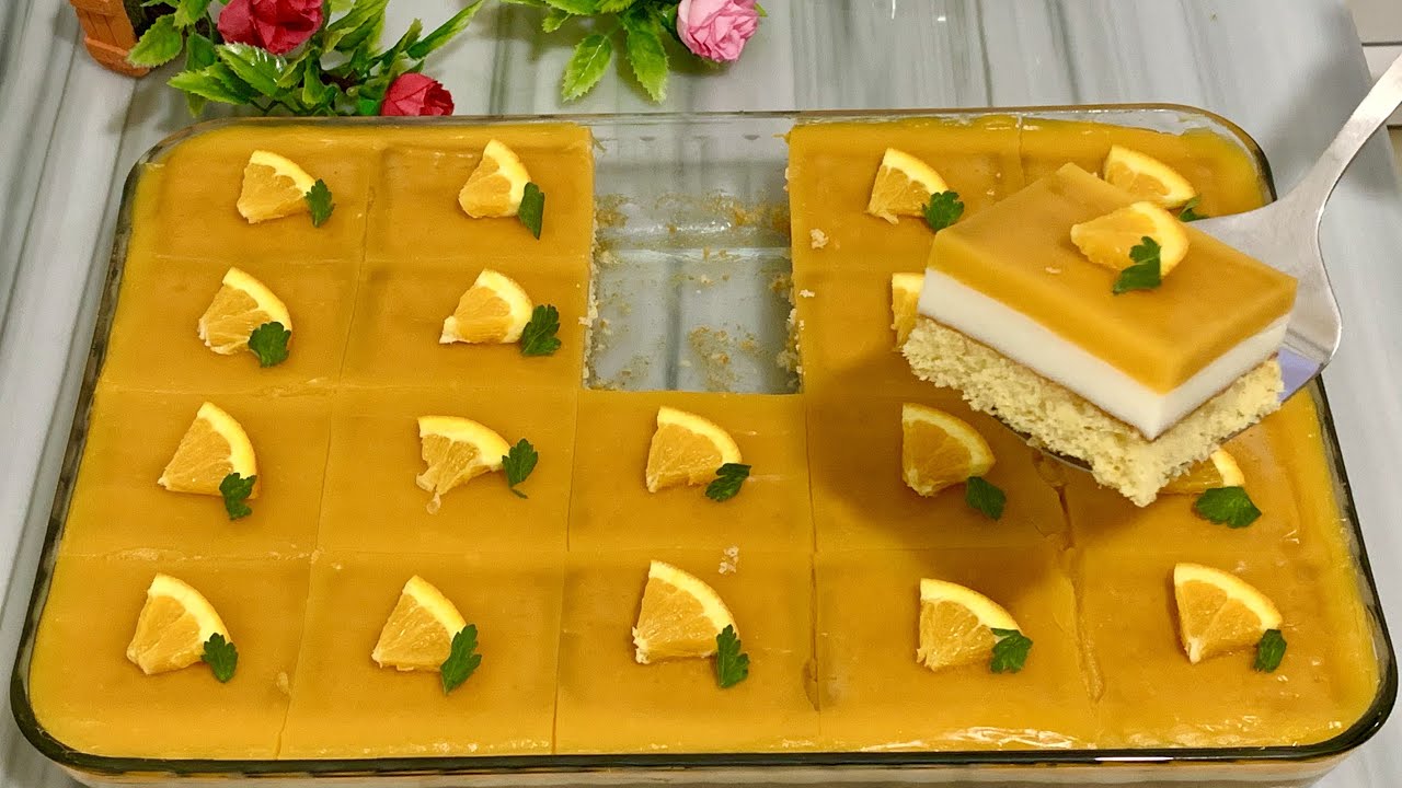 🥰 Tortë Perfekte Portokalli për të Gjithë Familjen ❤️ Përgaditja e Lehtë dhe Pa Krem !! 💕