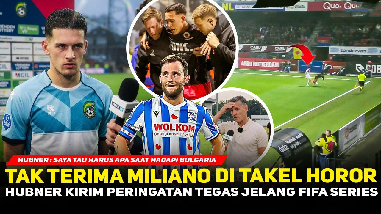 HUBNER SAMPAI DENDAM KESUMAT❗️Tak Terima Miliano Di Cederai Bek Bulgaria~PR Herdman di FIFA Series