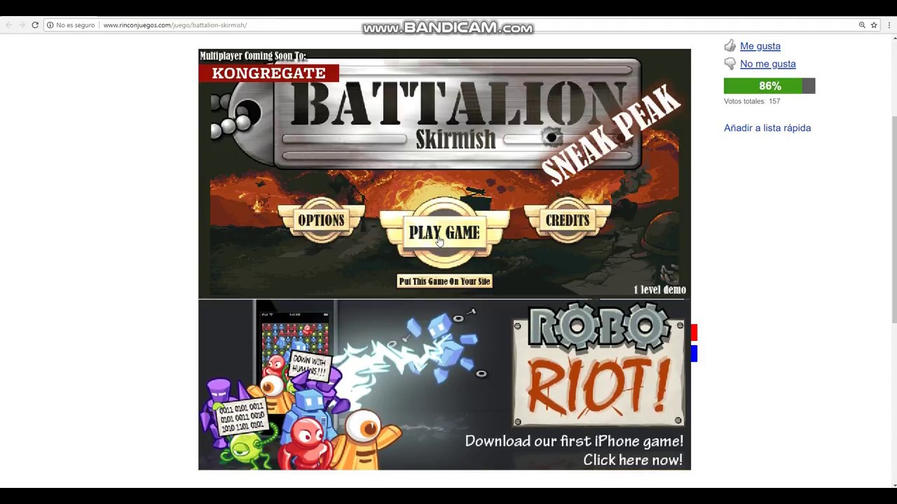 This is not a Complete Game if it is not a Demo // Battalion Skirmish