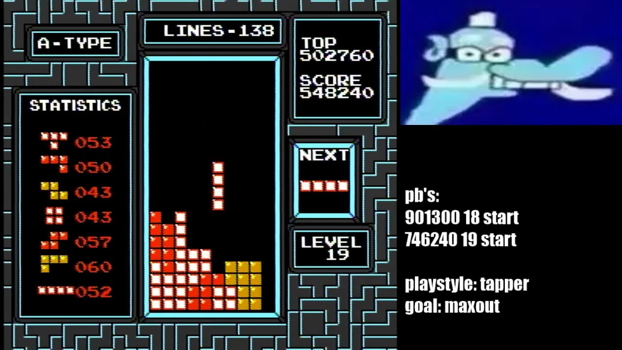 First Maxout | nes tetris