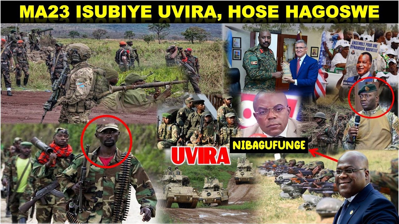 🔴LIVE:#MA23 ISUBIYE #UVIRA BYIHUSE, IBICE BIMWE NA BIMWE BYAFUNNZWE. UMUKURU WA #WAZALENDO YAFUNZWE