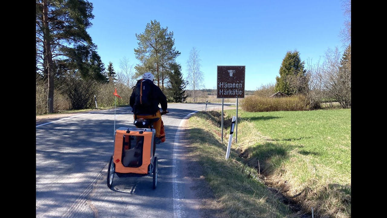 Hämeen Härkätie + Torronsuon kansallispuisto: bikepacking-retki, kevät 2024