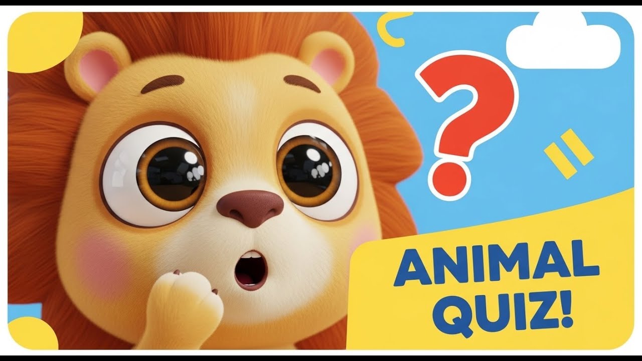 Fun Animal Puzzles and Quizzes for Kids 🐶🧩 | Learn Animals & Sounds (Ages 5–8)