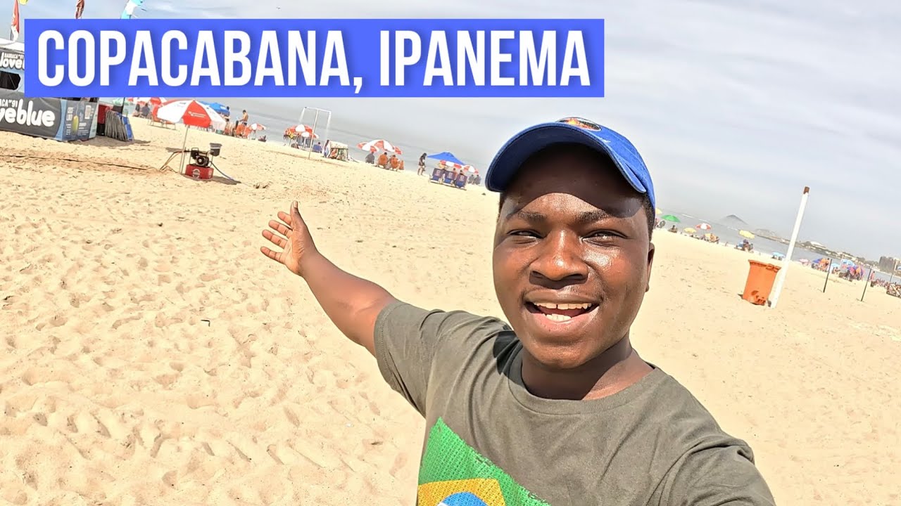 FIQUEI MARAVILHADO AO VER AS LINDAS PRAIAS DO RIO DE JANEIRO😃