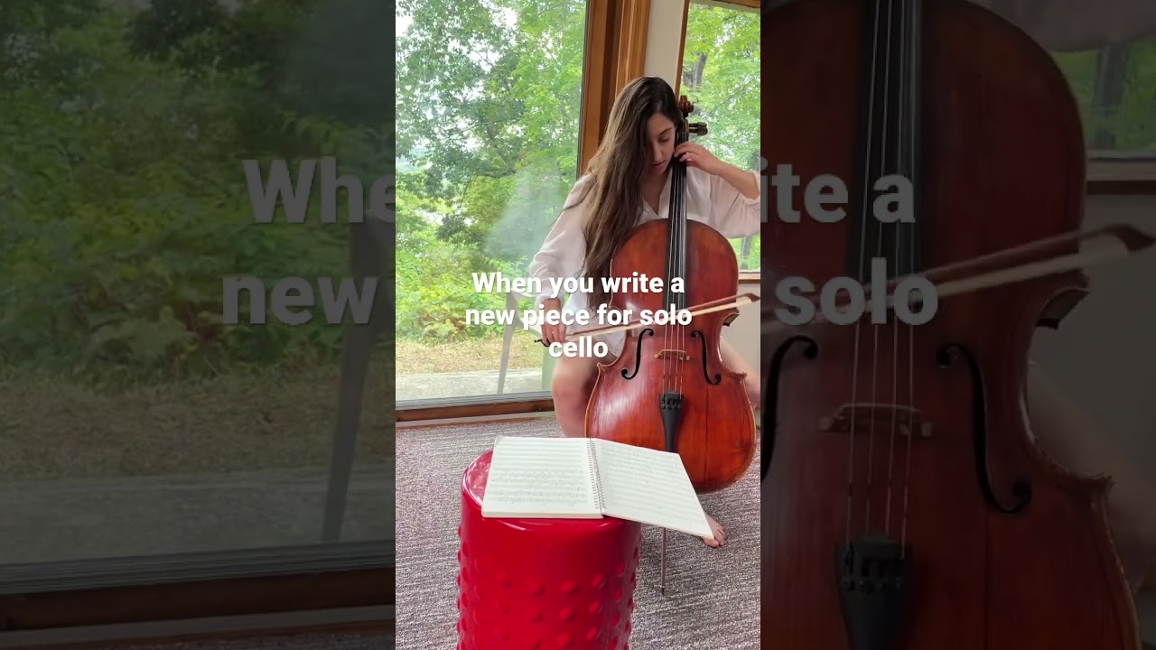 A new #Cello piece is in the making