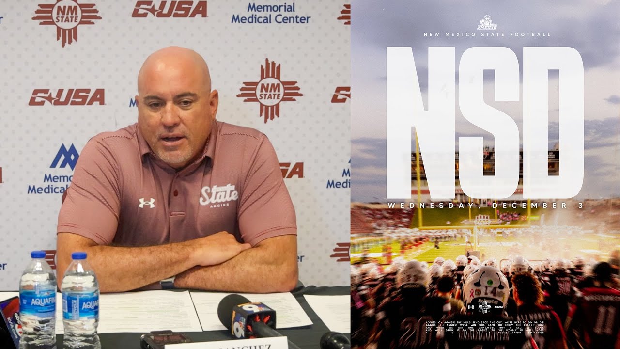 NM State Football Early Signing Day Presser