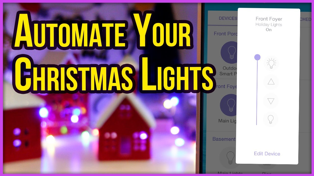 How To Automate Christmas Lights With the Lutron Caseta Outdoor Smart Switch