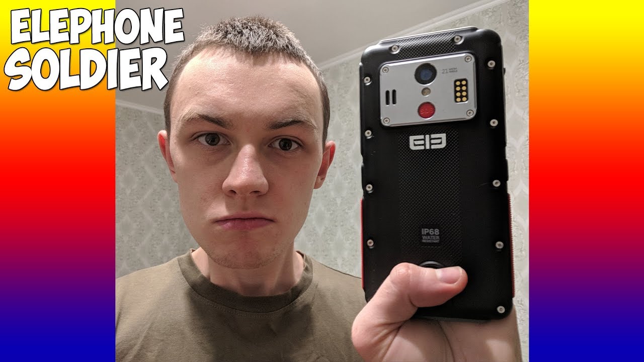 ELEPHONE SOLDIER - 10 ЯДЕР, 2К ЭКРАН, NFC, 5000 mah