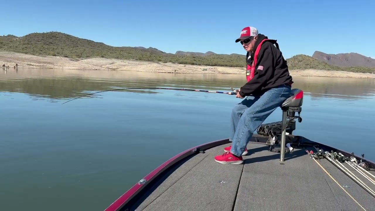 January 19 Lake Pleasant fishing report by Larry mantle