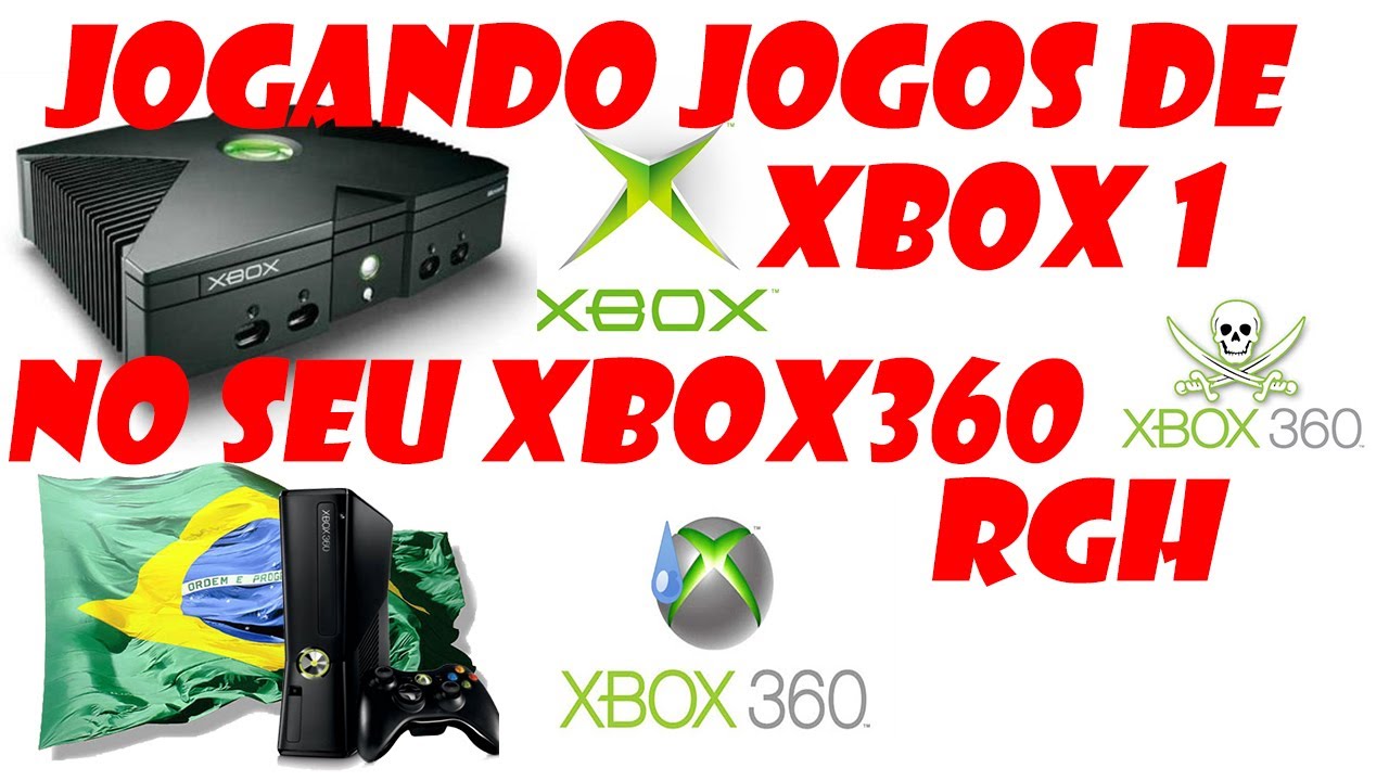 COLOCANDO JOGOS DE XBOX 1 NO XBOX360 RGH