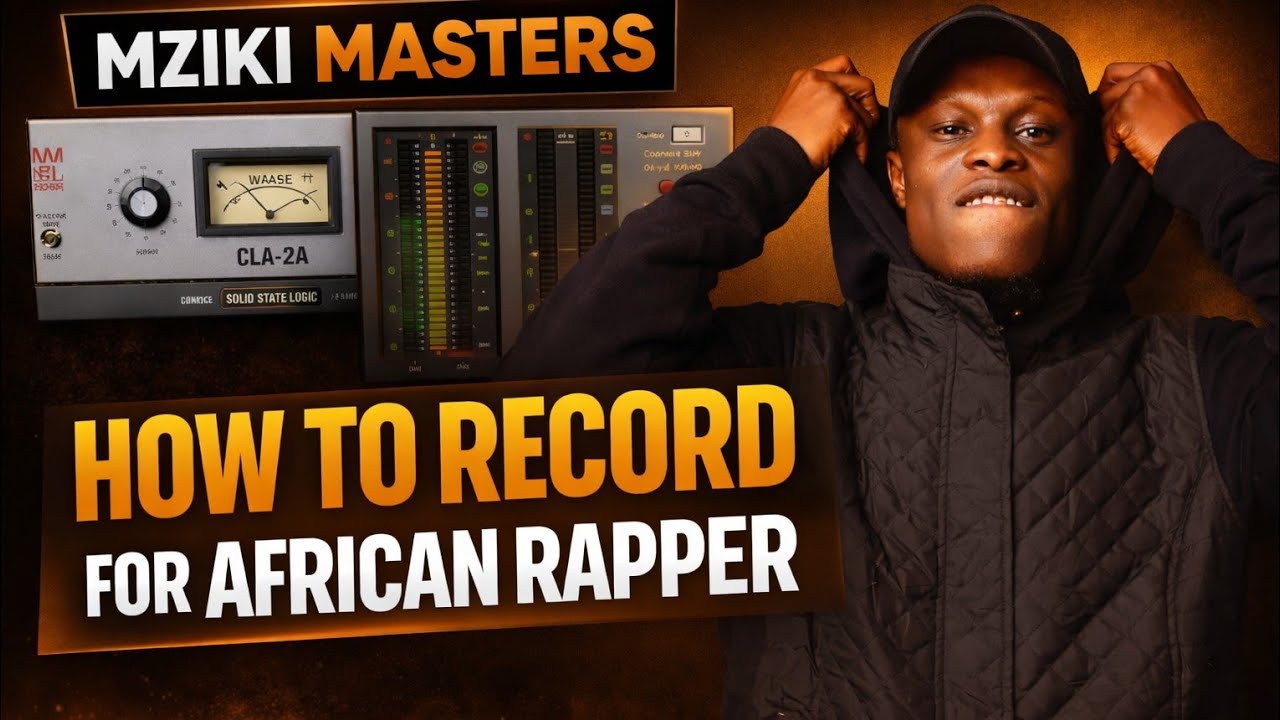 How to Record For African Rapper in Studio One using Waves +  Other Plugins | live Recording Session