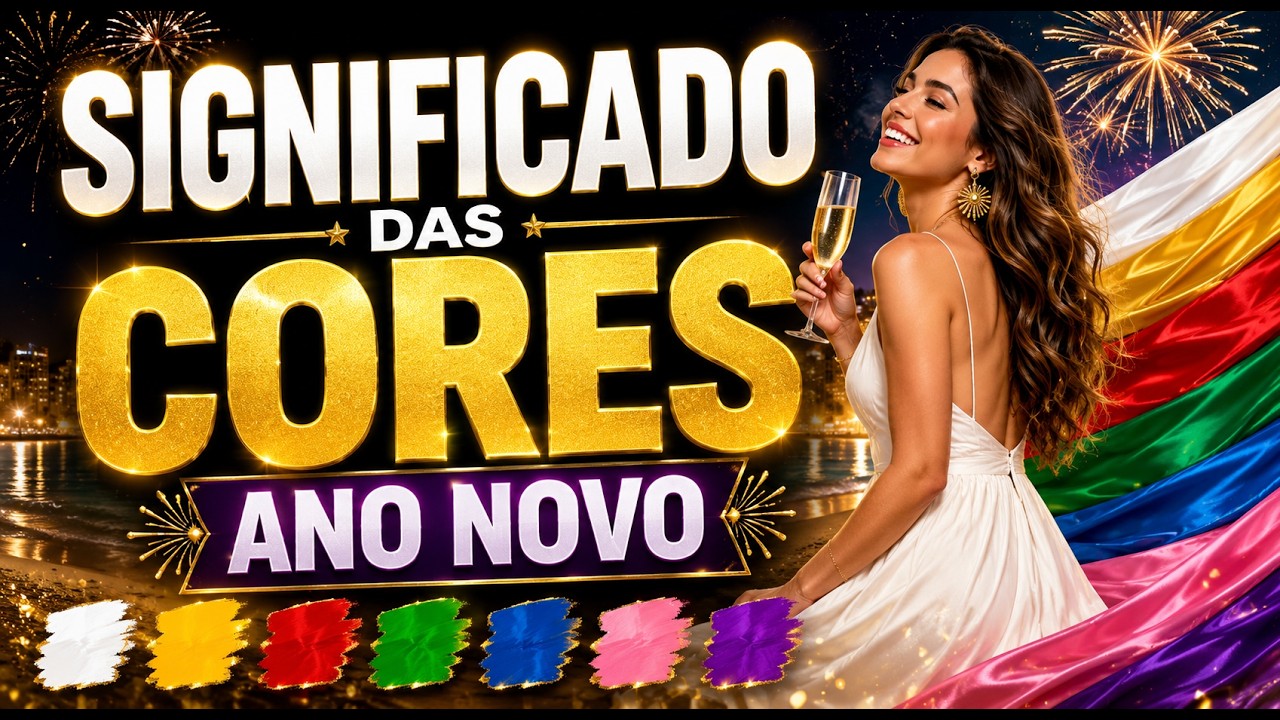 📌Descubra o significado das cores para o ano novo [Prof. Alda]