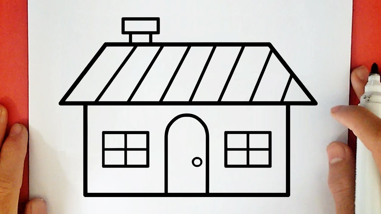 COMMENT DESSINER UNE MAISON