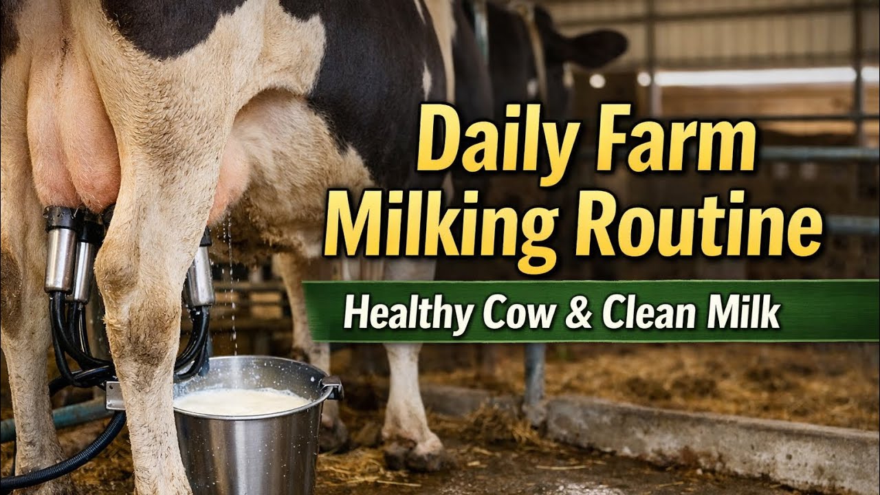 Live Farm Milking Today 🐄 | Clean & Proper Milking Method😱|| #foryou #villagelife #farming #cow #fy 