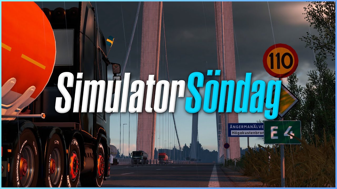 MOT &Ouml;STERSUND! | ETS2: NORDIC HORIZON | SIMULATORS&Ouml;NDAG